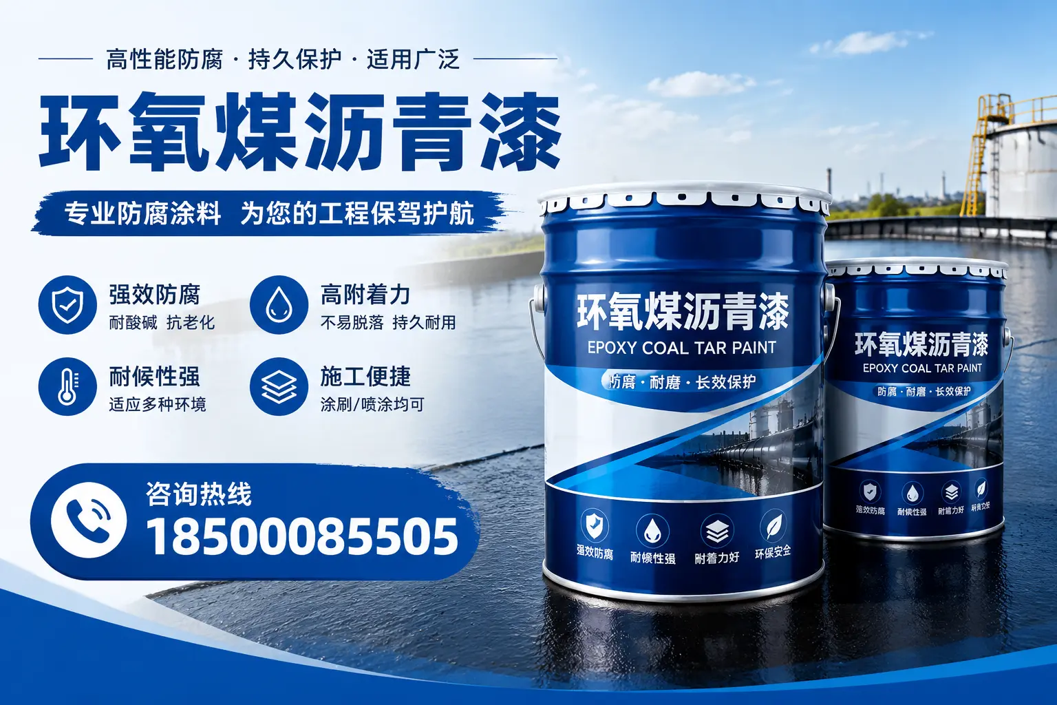 环氧煤沥青漆与其他漆类的比较，北屯用户的选择依据